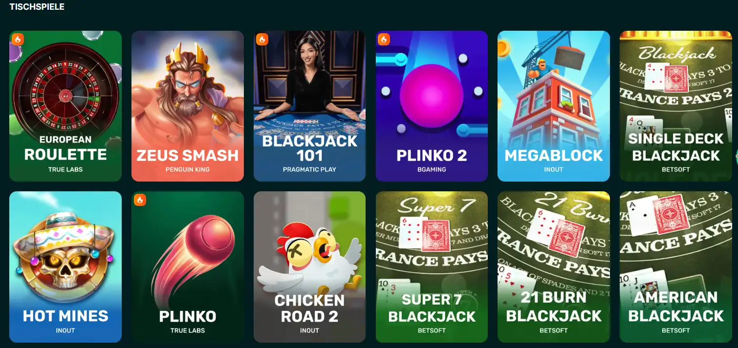 spinaconda casino tischspiele
